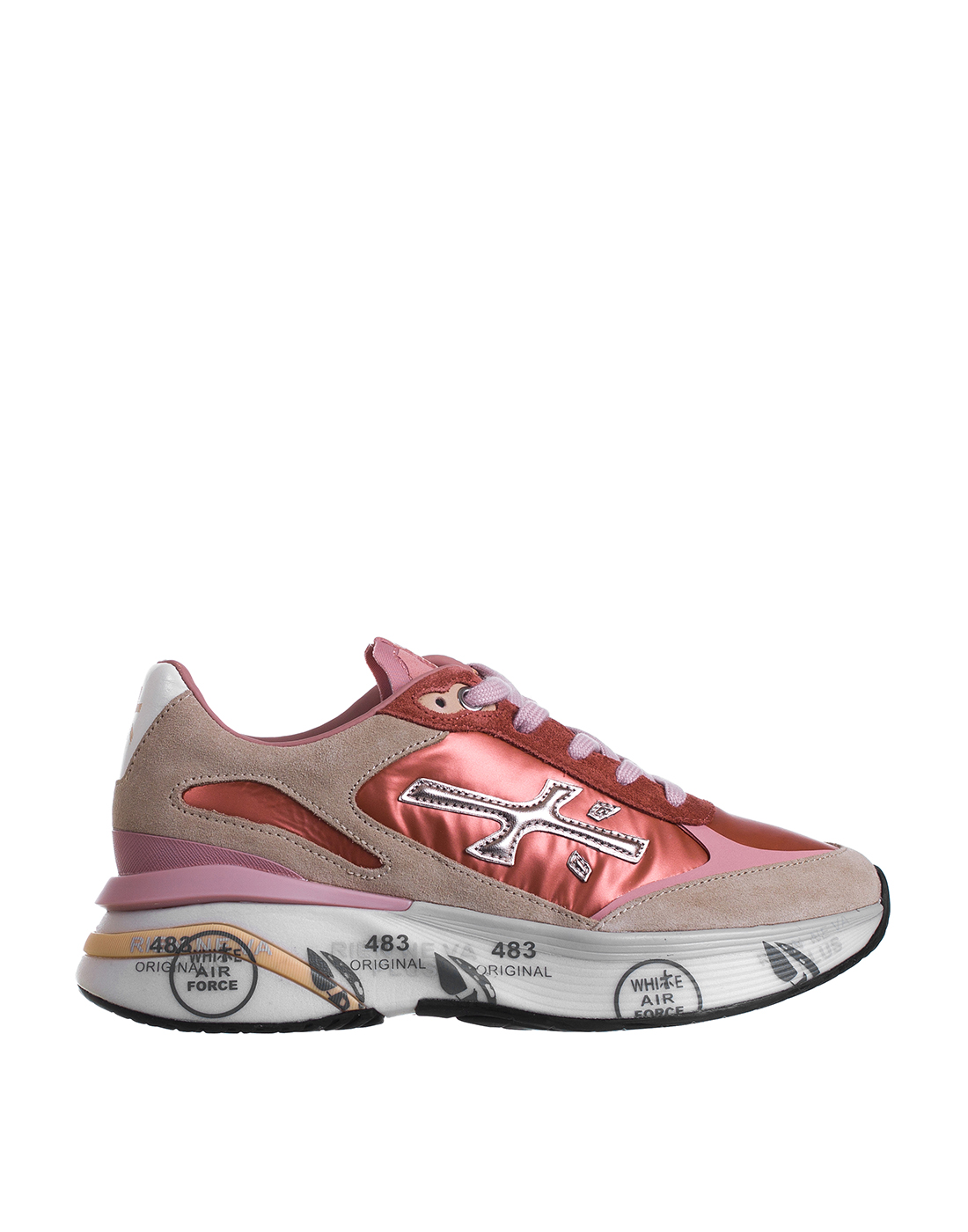 Кросівки рожеві жіночі-1