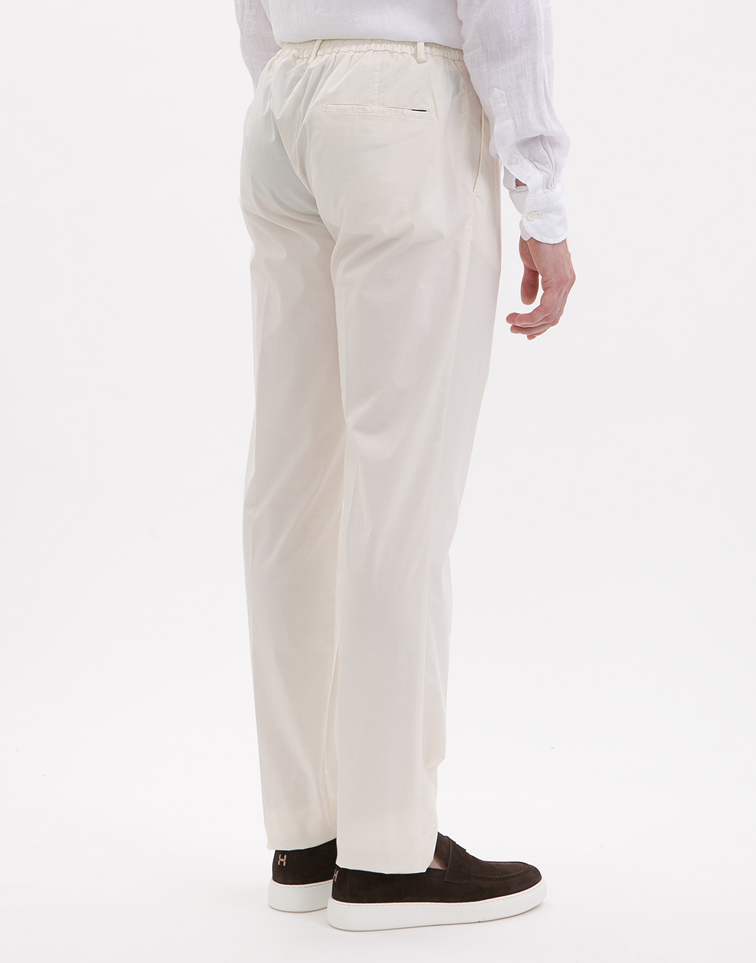 Брюки бежевые мужские Брюки бежевые мужские Berwich SSPIAGGIA_TS0465X_ECRU275-4