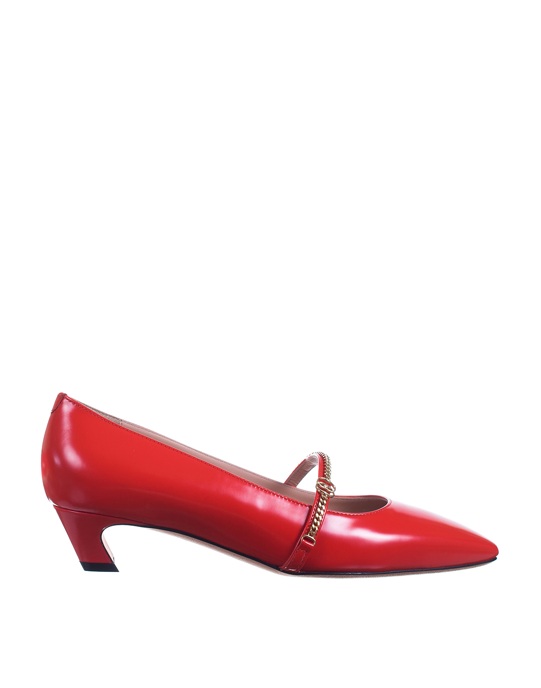Туфли красные женские  Bally SWP350R VT025 U382-1
