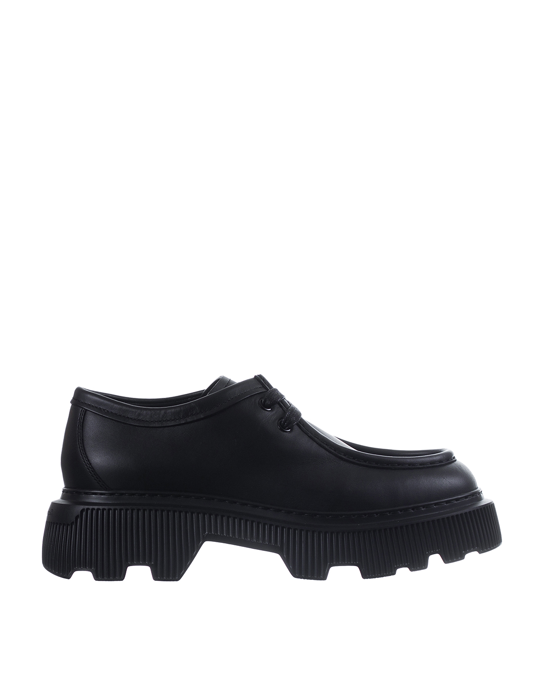 Туфли черные женские Santoni SWUCW70572NERTAIYN20-1