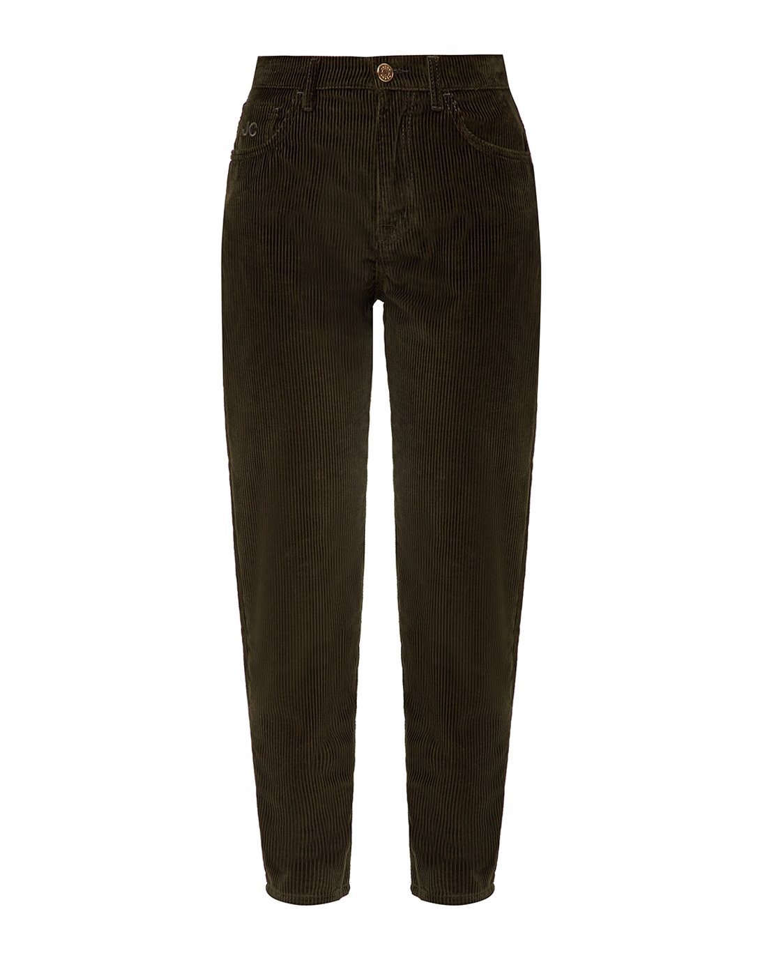 Женские зеленые вельветовые джинсы Jacob Cohen ST194A R96-1