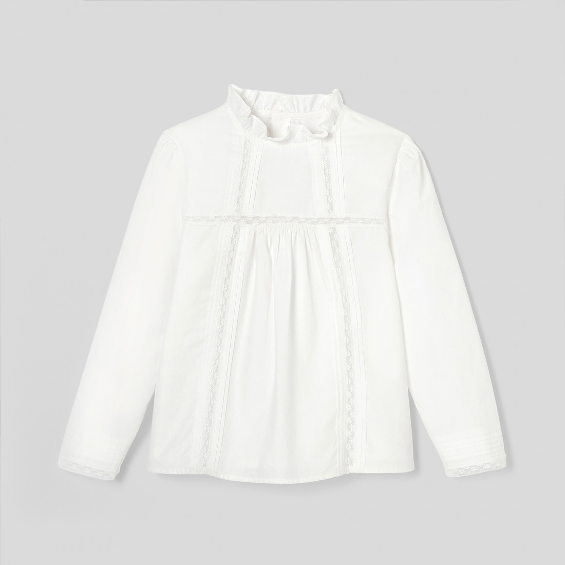 Блуза с длинным рукавом для девочки Jacadi JC2027365/0701-1