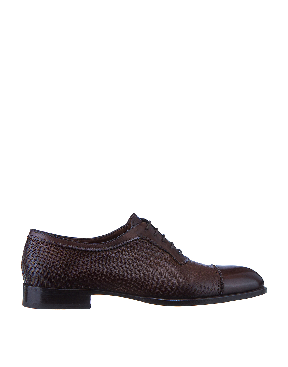 Туфли коричневые мужские Fratelli Rossetti S12954-1