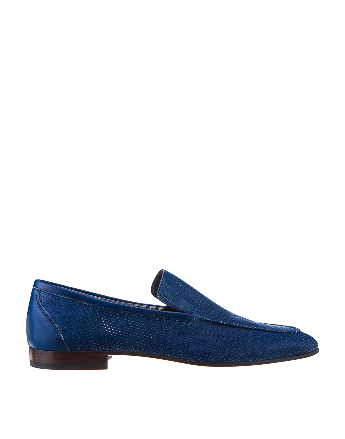 Туфли голубые мужские Fratelli Rossetti S52001-1