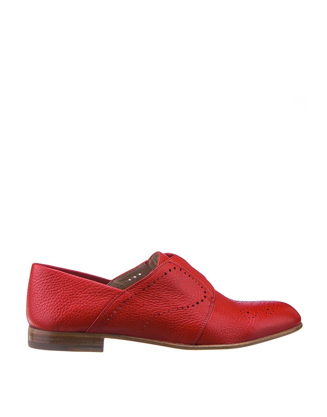 Туфли красные женские Fratelli Rossetti S66590-1