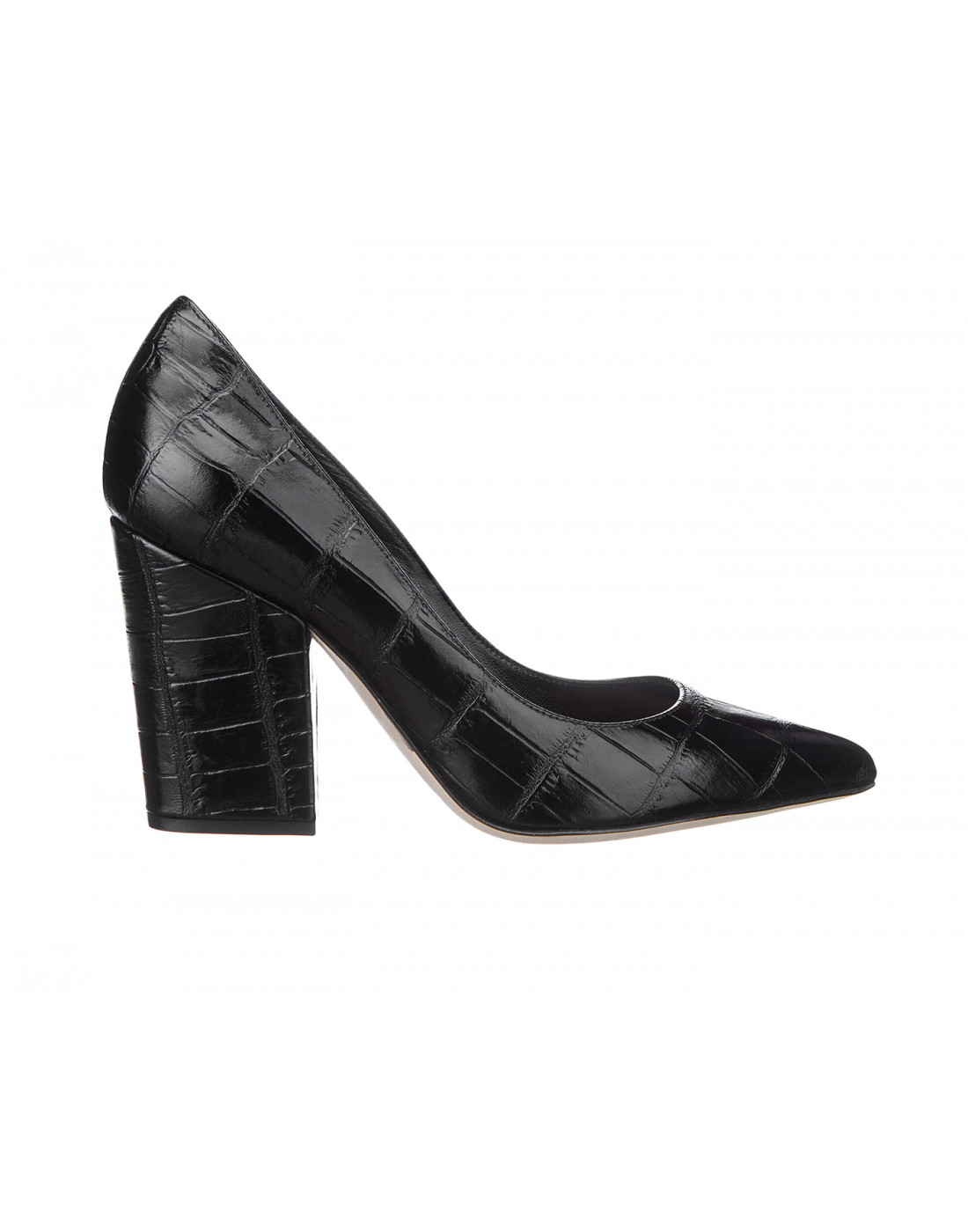 Туфли черные женские Sergio Rossi SA85322-MMVS45-1000-110-1
