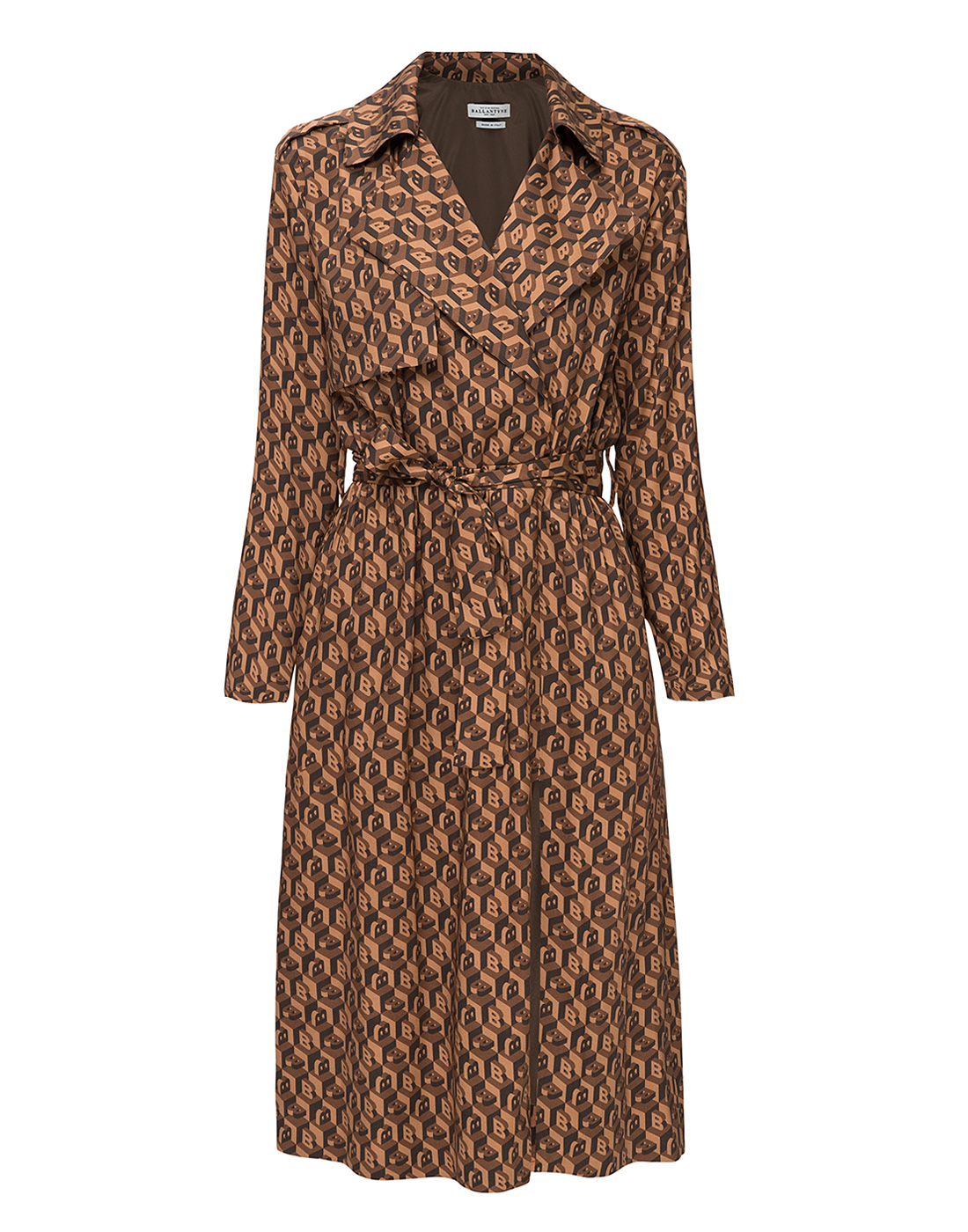 Женское коричневое платье Ballantyne SPLD108-1