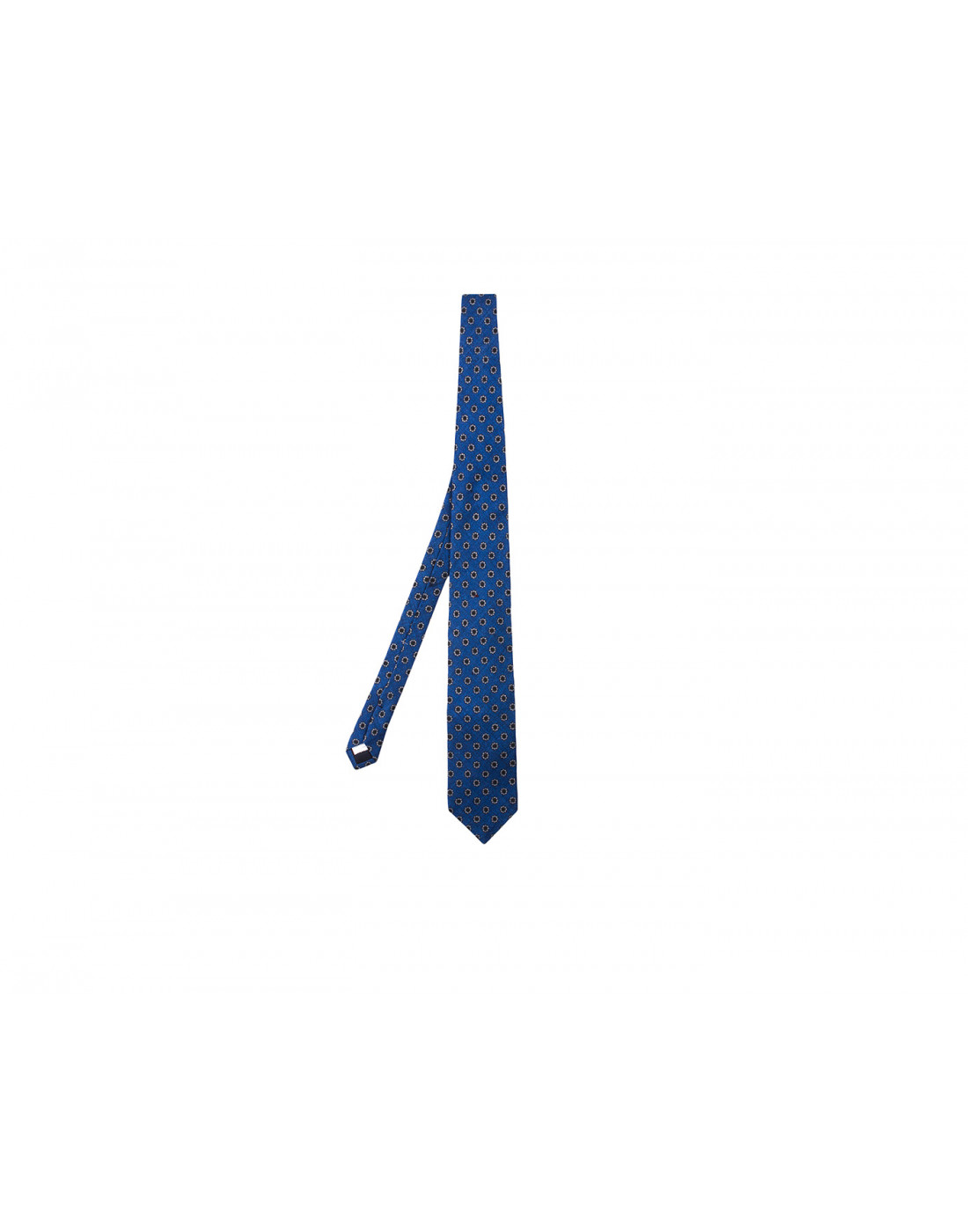Галстук синий мужской Lardini SIGCRC8 IG51103-1