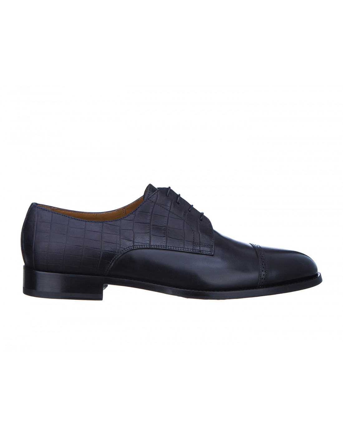 Туфли черные мужские Doucal's SDU1304ASTIUF019NN00-1
