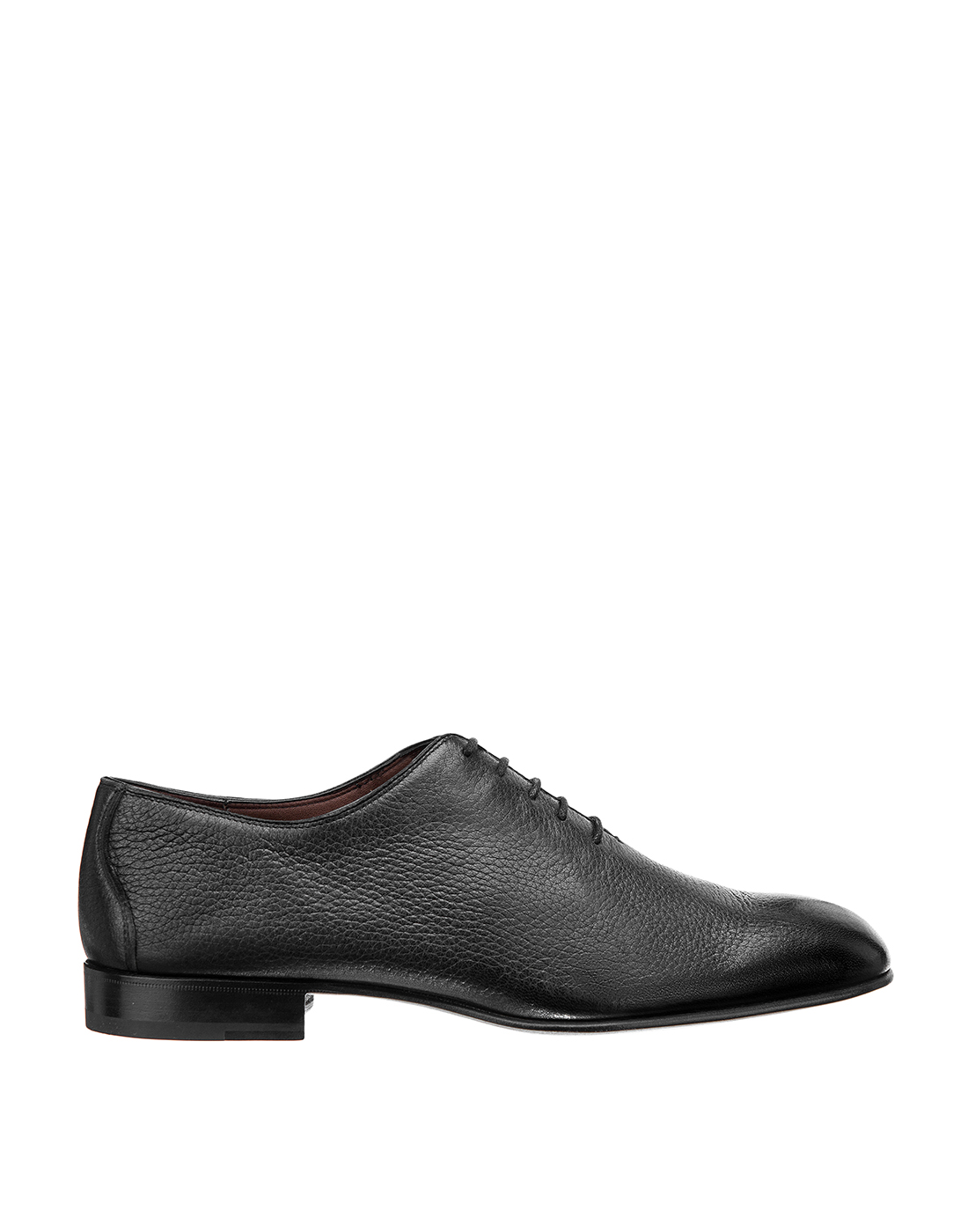 Туфли черные мужские Fratelli Rossetti S12677-1