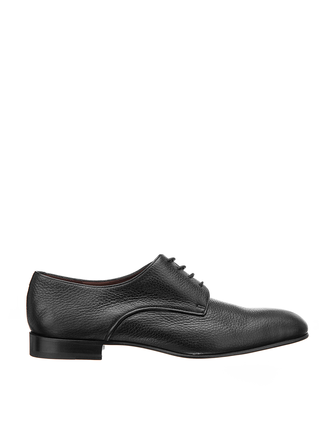 Туфли черные мужские Fratelli Rossetti S12698-1