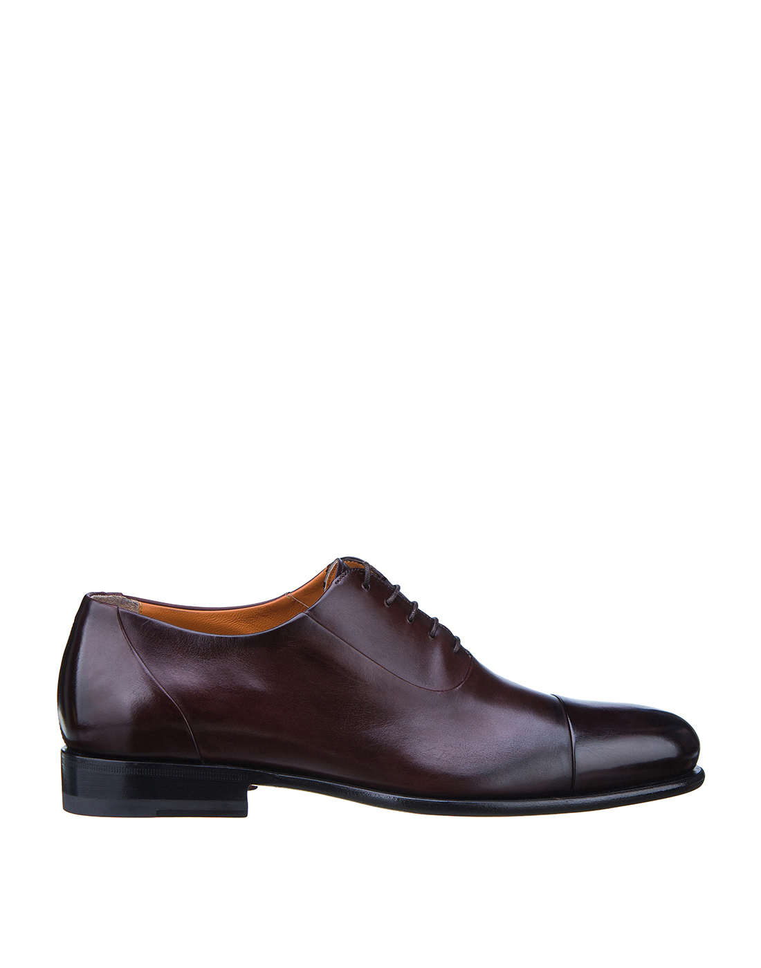 Туфли коричневые мужские Santoni S16436-1