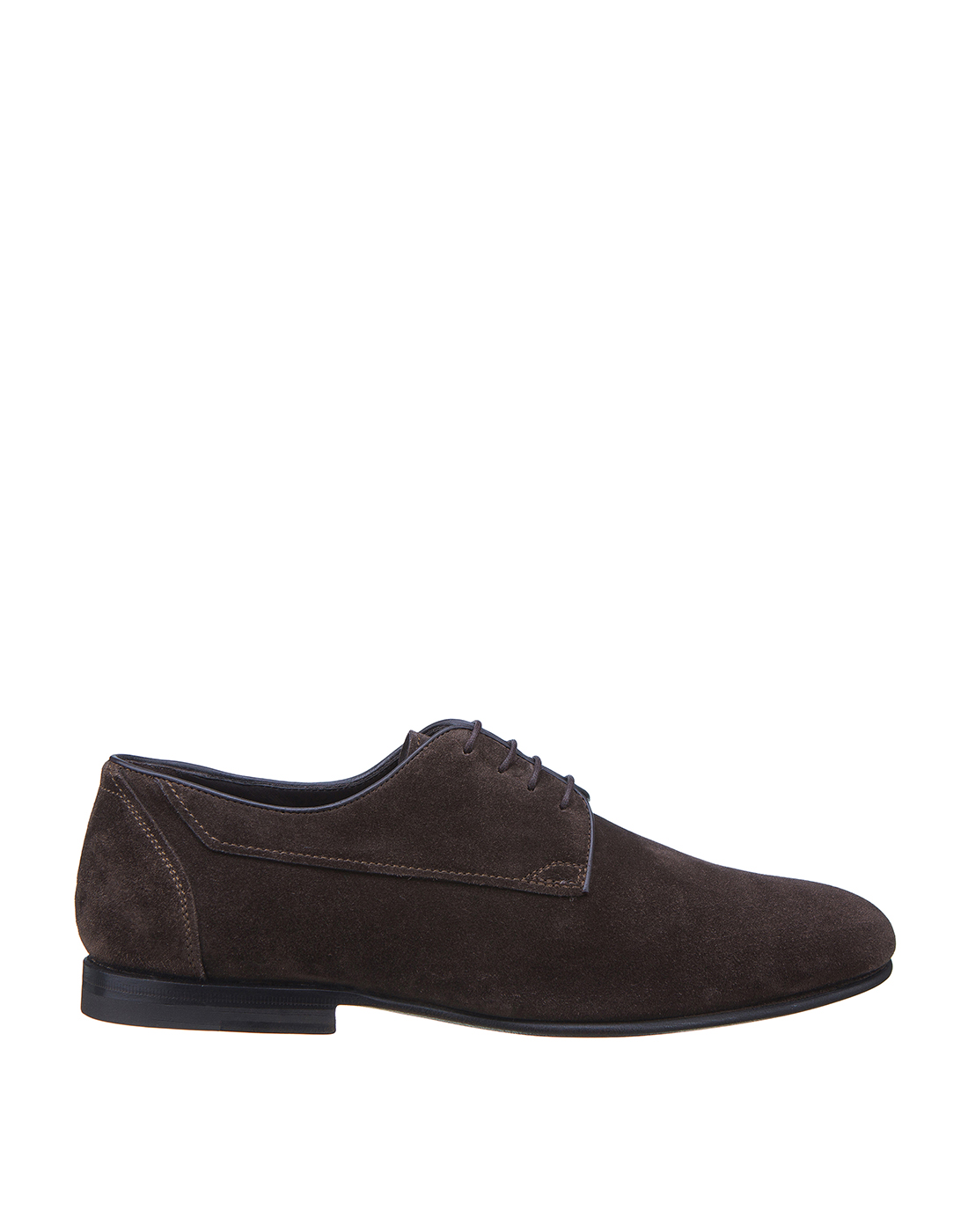 Туфли коричневые мужские Santoni S16438-1