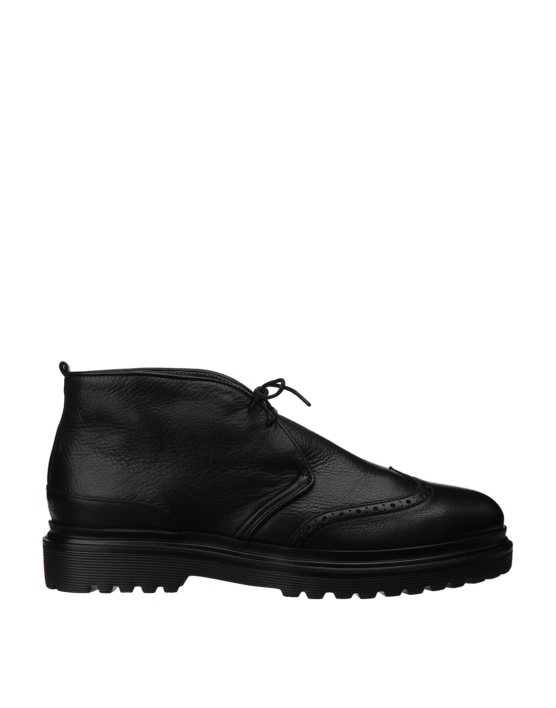 Ботинки черные мужские A.Guardiani S77518-1