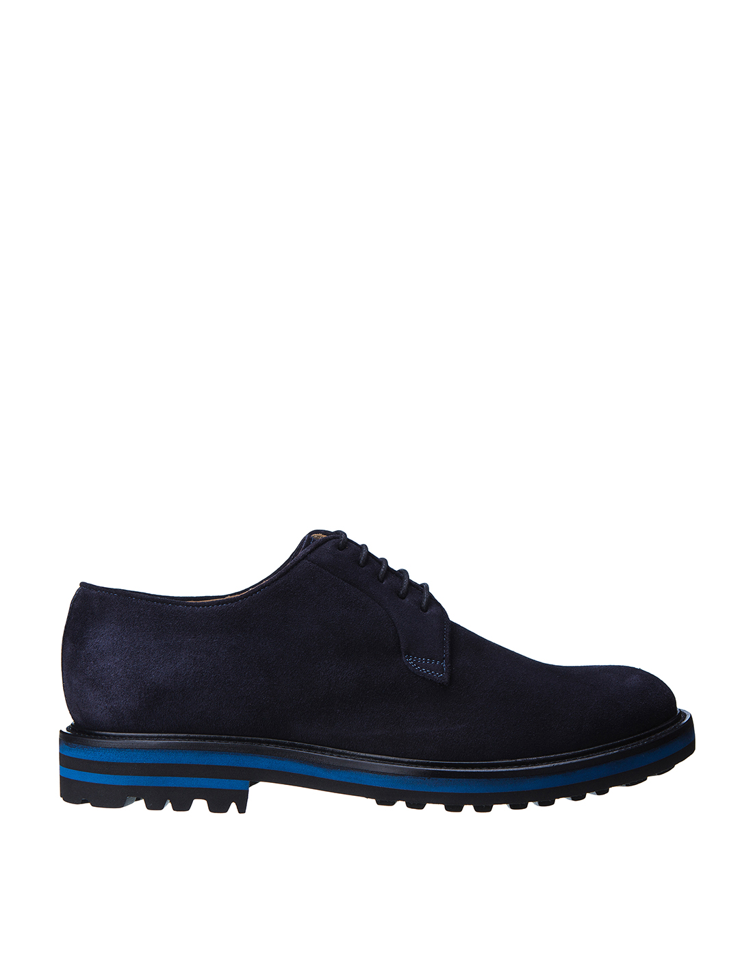 Туфли синие мужские Brecos S8073 BLUE-1