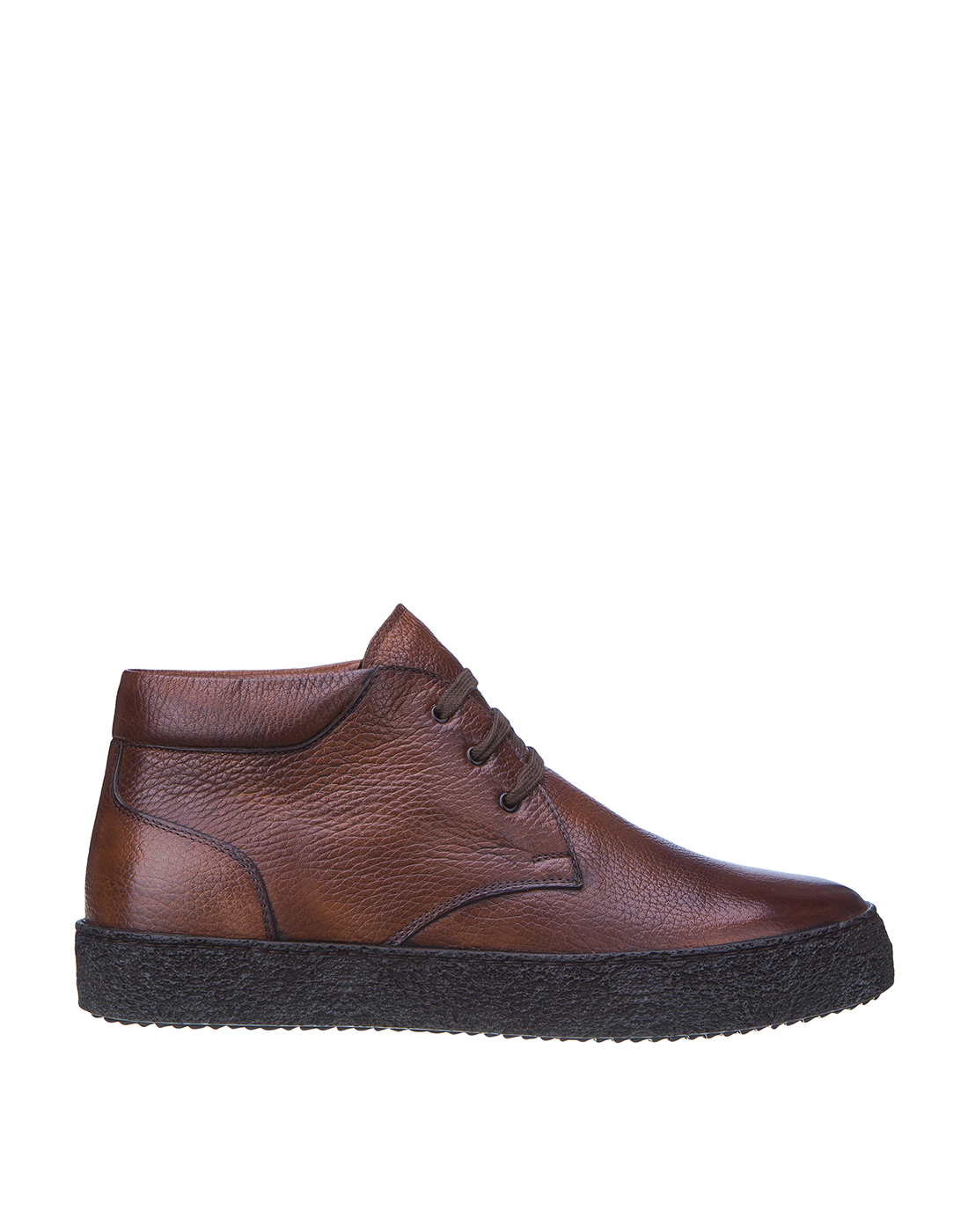 Туфли коричневые мужские Brecos S9148 BROWN-1