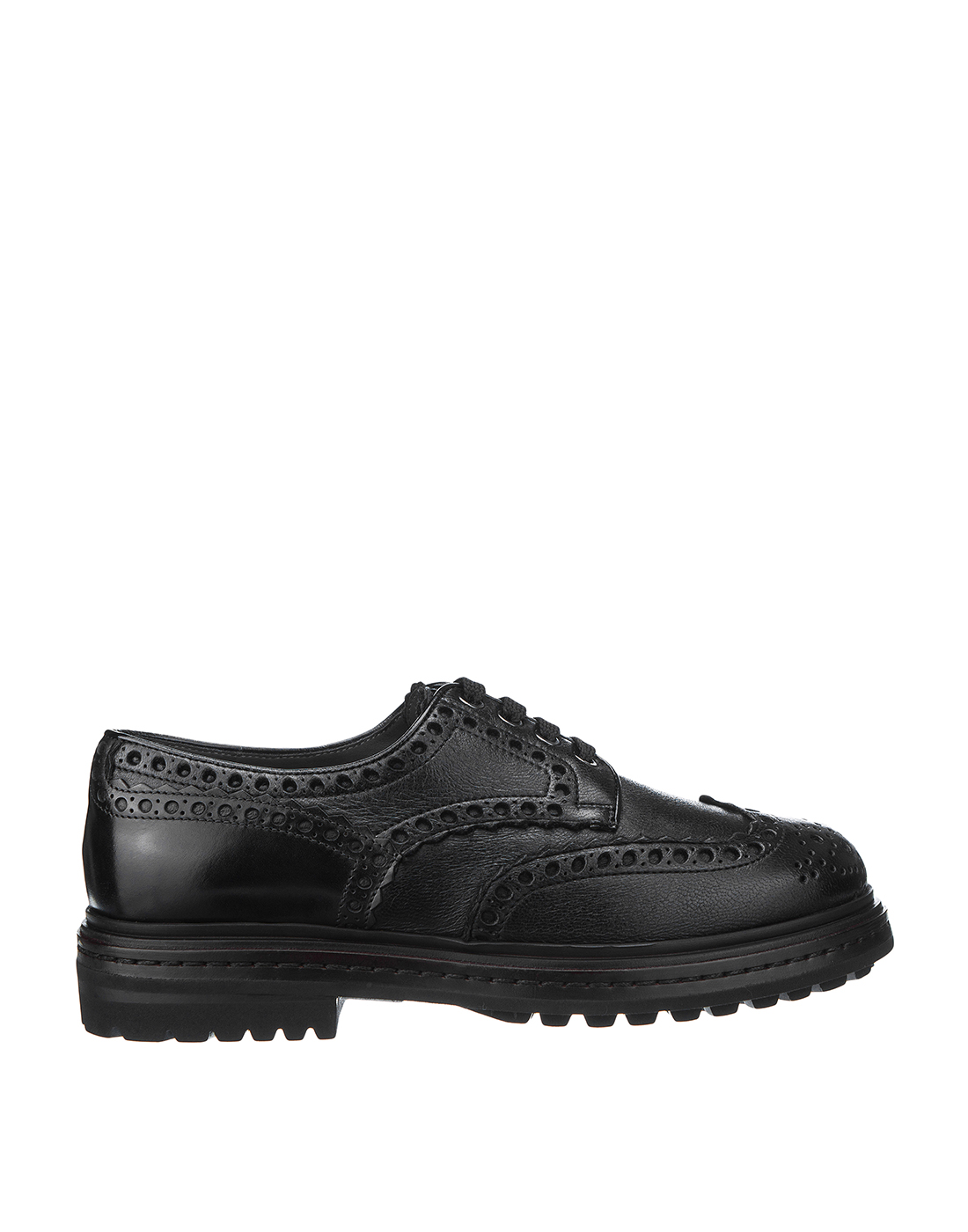 Туфли черные мужские Santoni SMGMG16231JL9ANOEN51-1