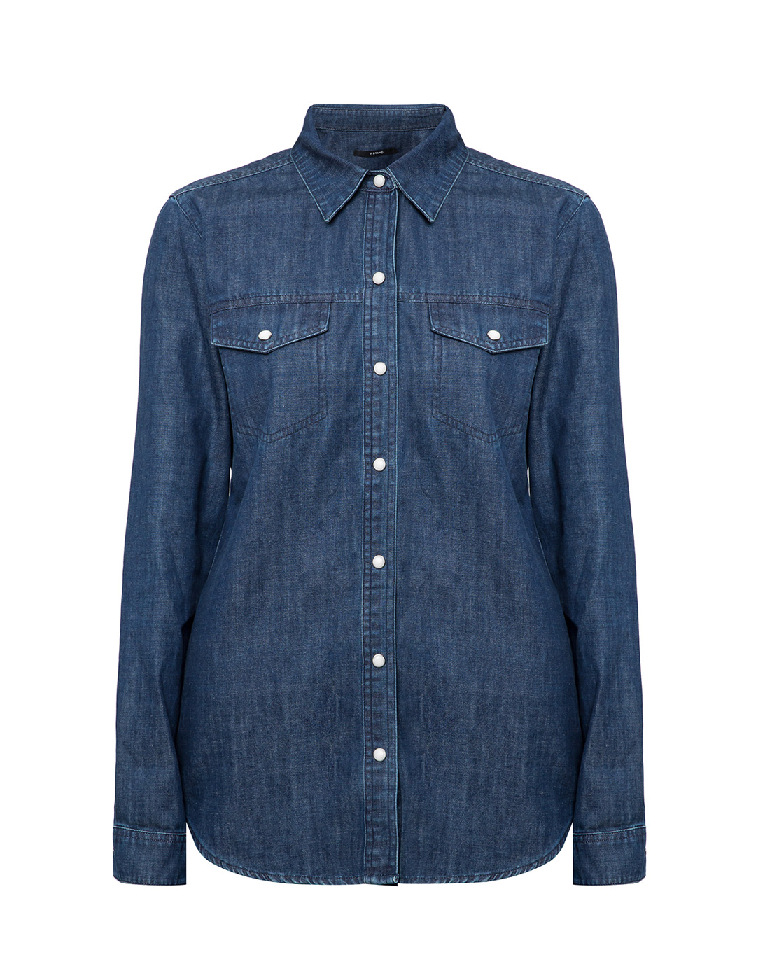 Женская темно-синяя джинсовая рубашка J BRAND SJB001994-1