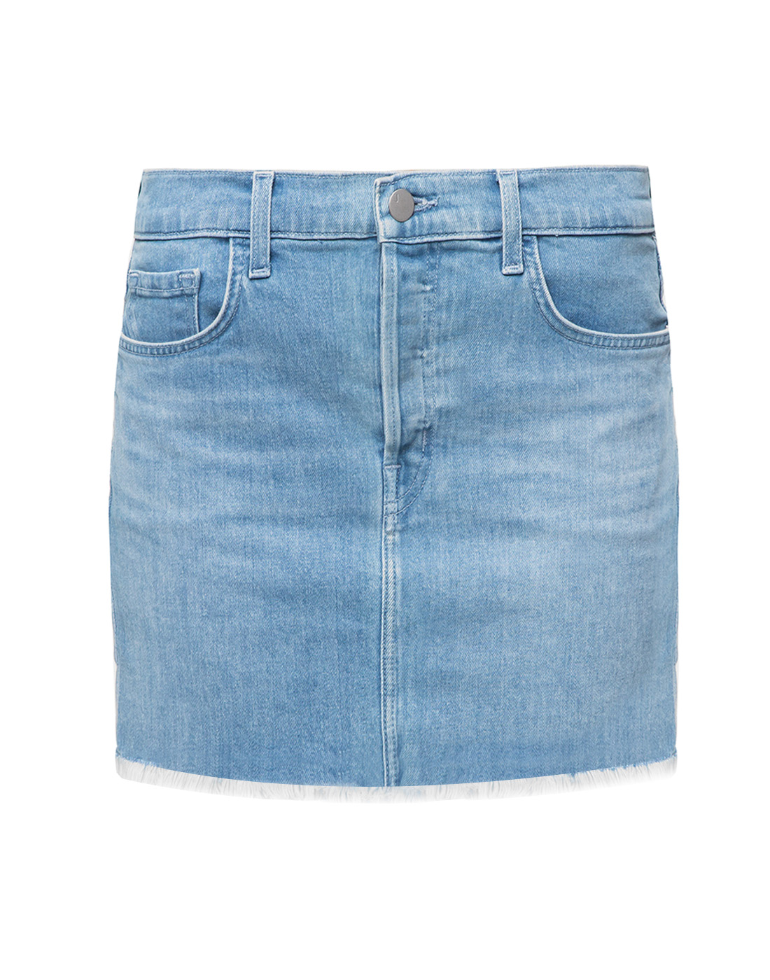 Жіноча блакитна джинсова спідниця-1
