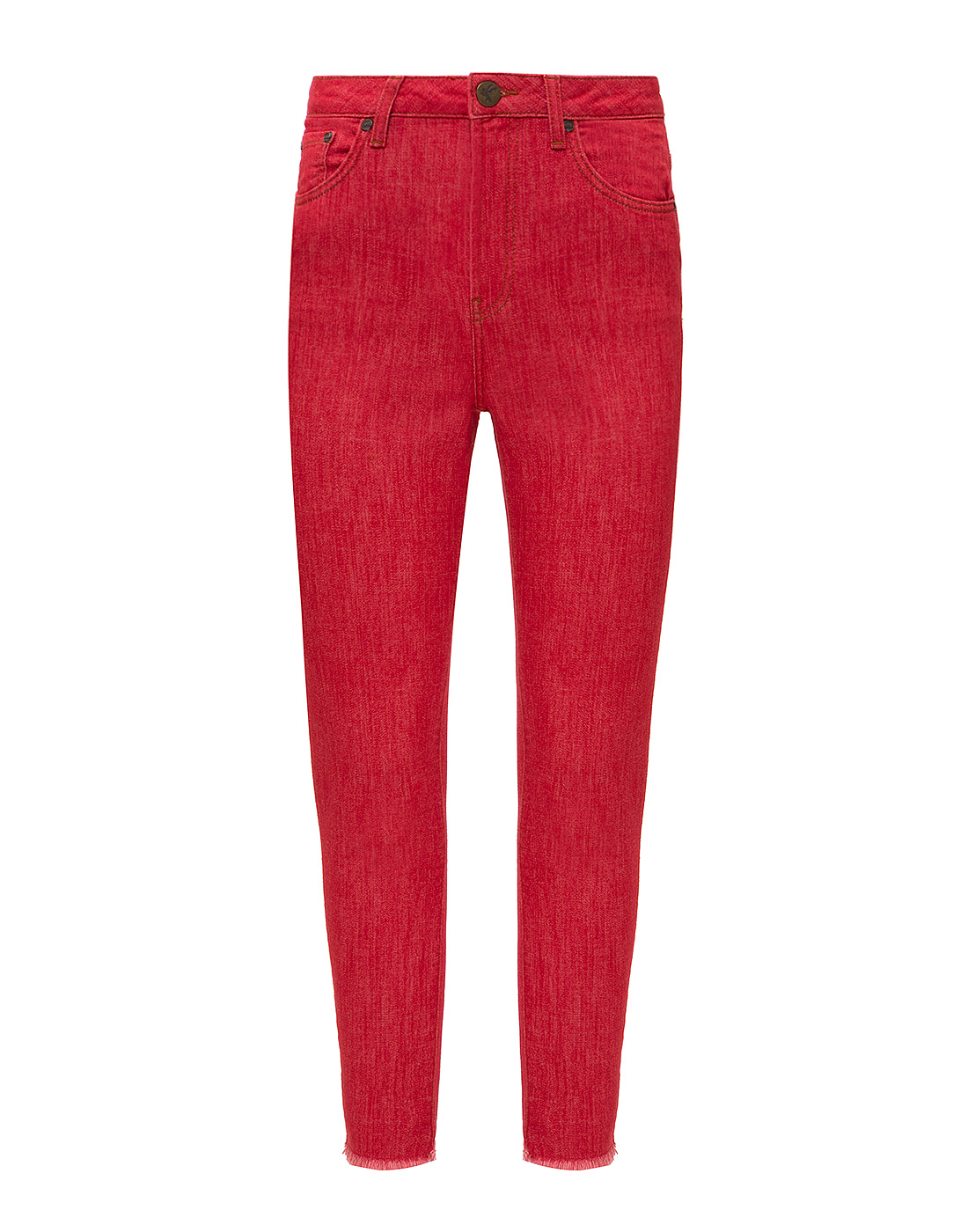 Жіночі червоні джинси-1