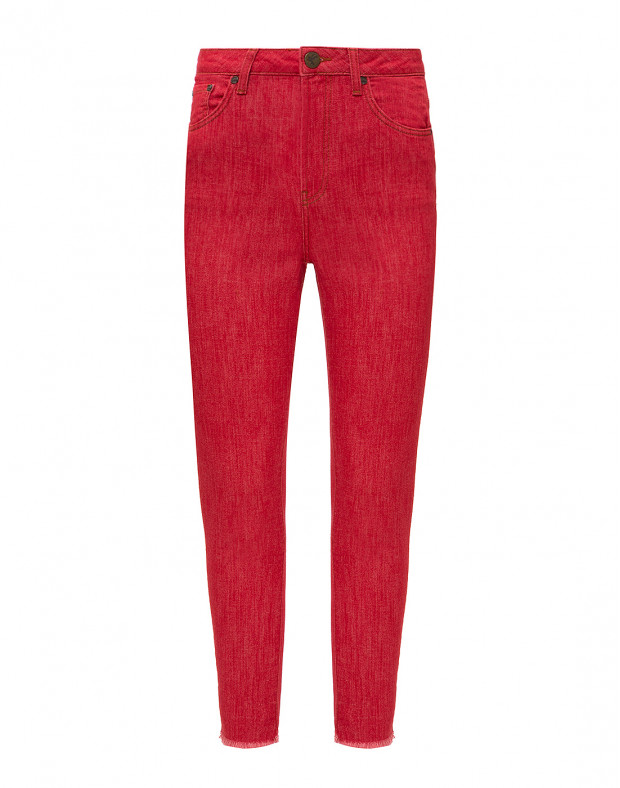 Жіночі червоні джинси