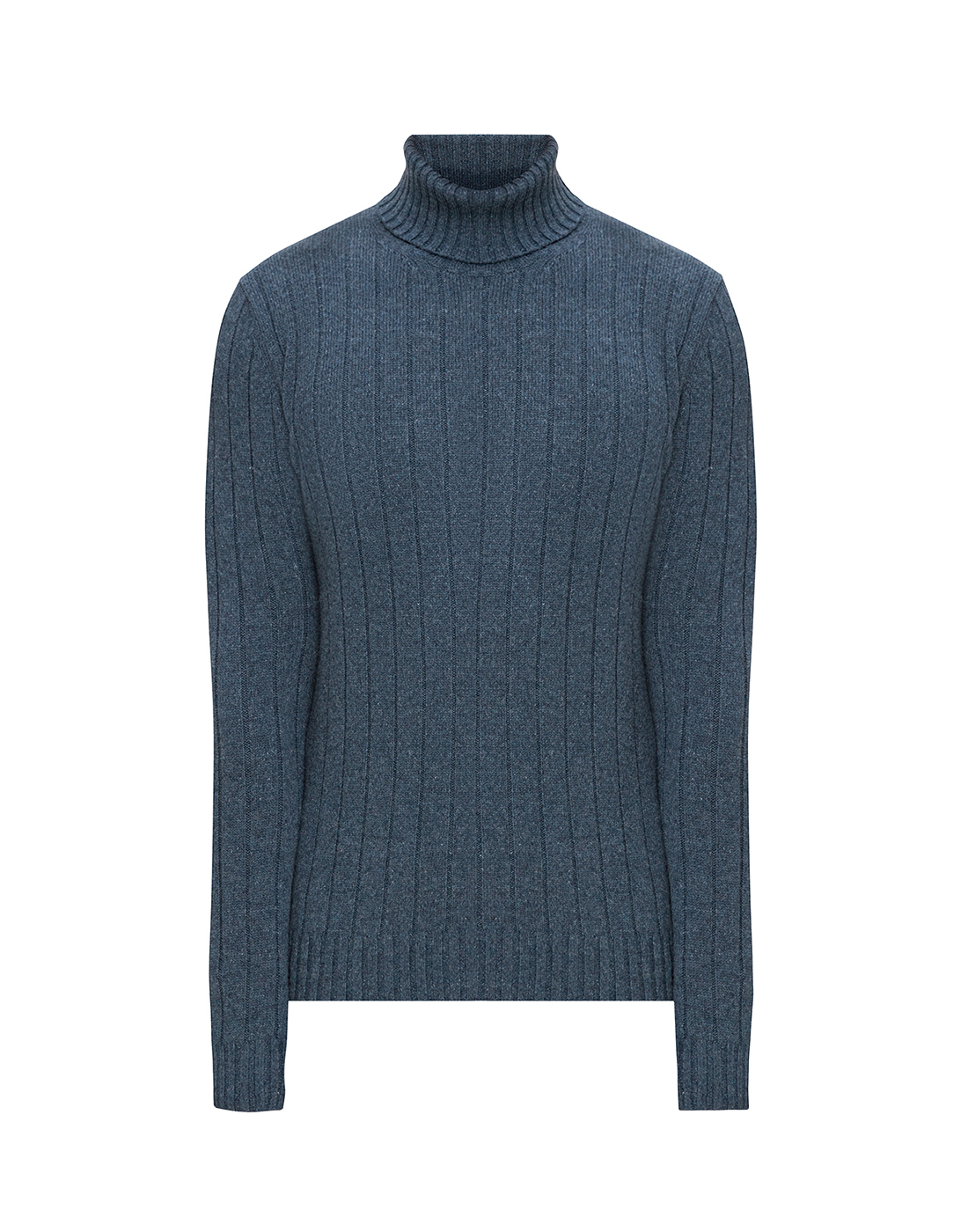 Чоловічий світло-синій кашеміровий светр-1