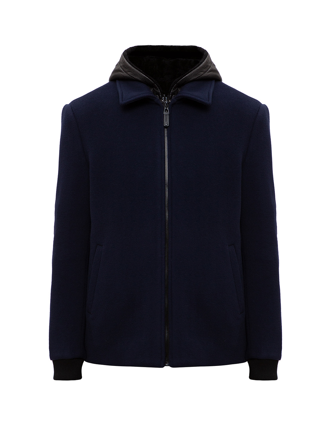 Мужское синее шерстяное пальто Rudsak S6119501 DILAN-1