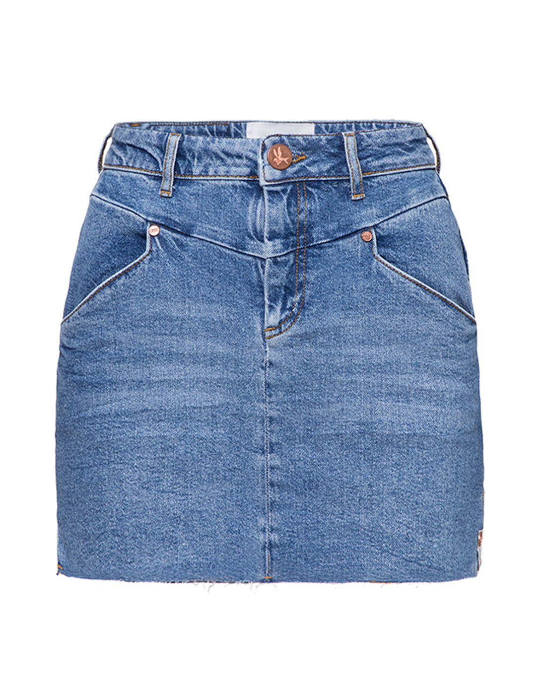 Женская голубая джинсовая юбка Oneteaspoon S22665-1