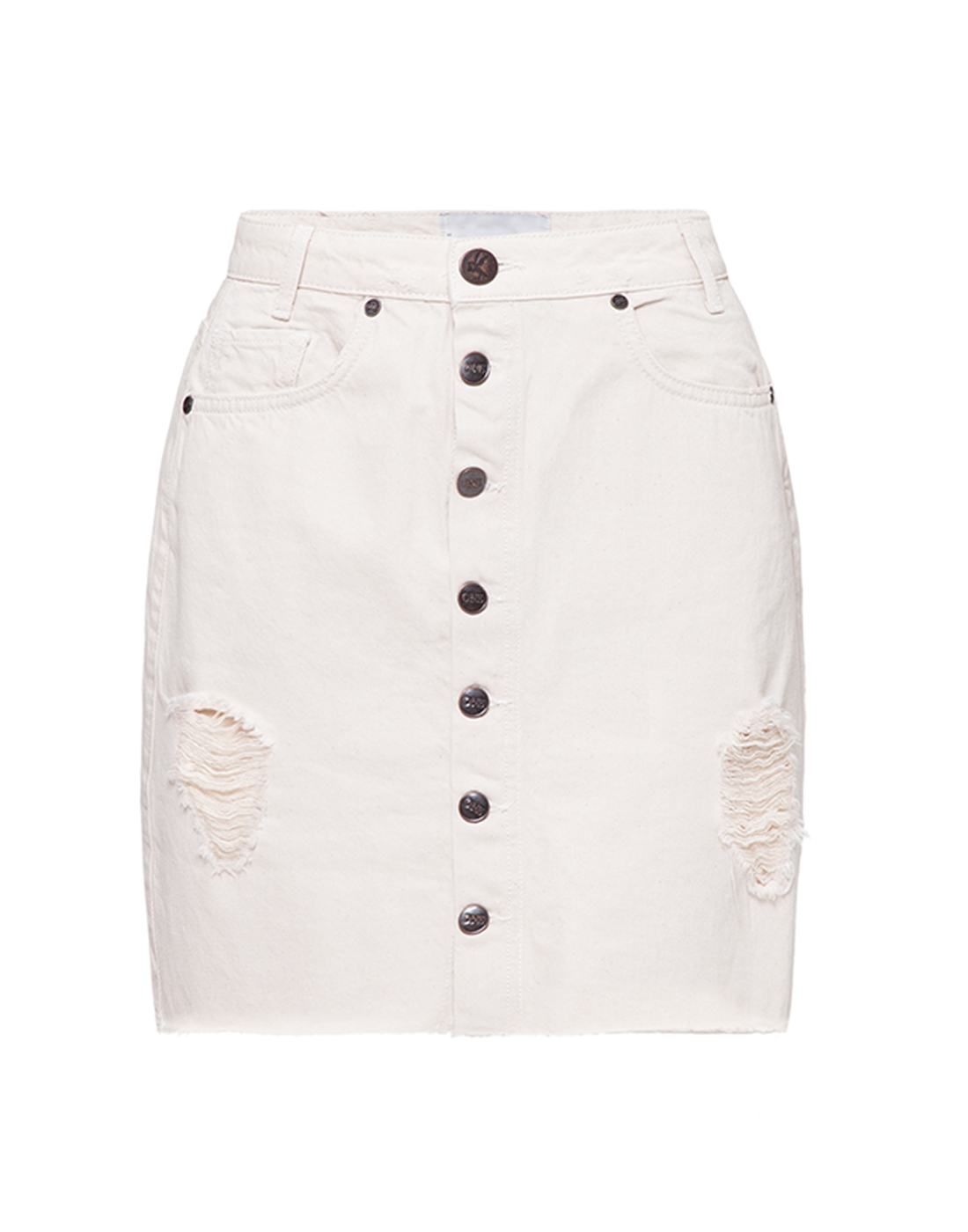 Женская белая юбка Oneteaspoon S22657-1