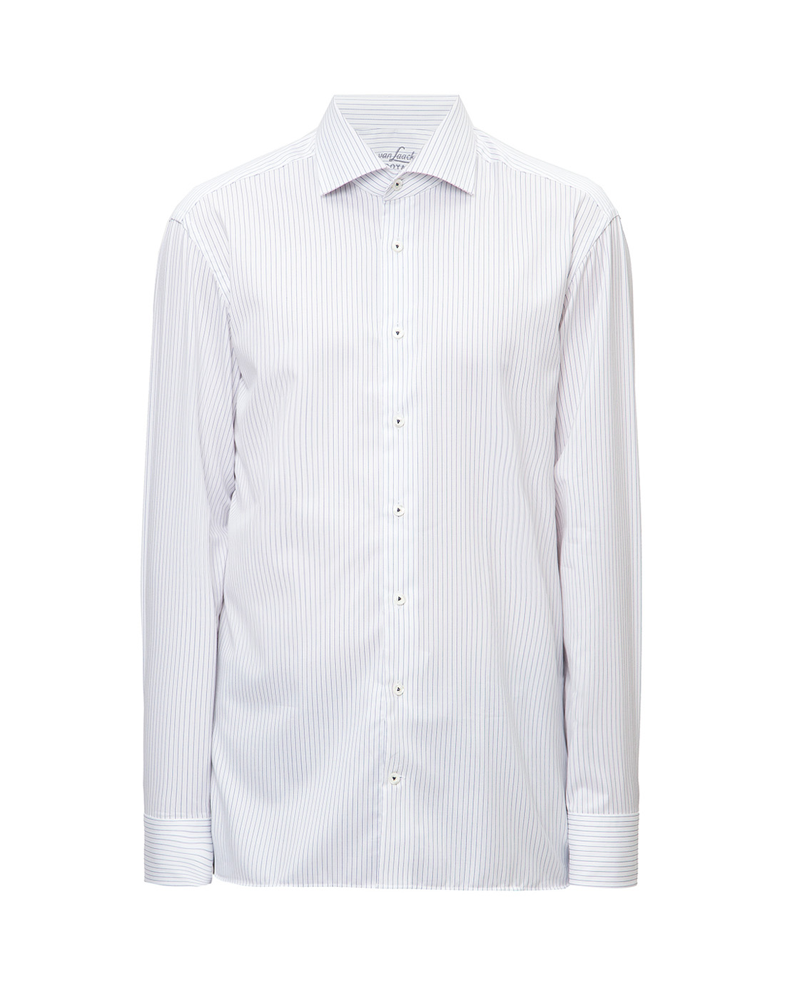 Мужская белая рубашка в клетку Van Laack S151244/007-1